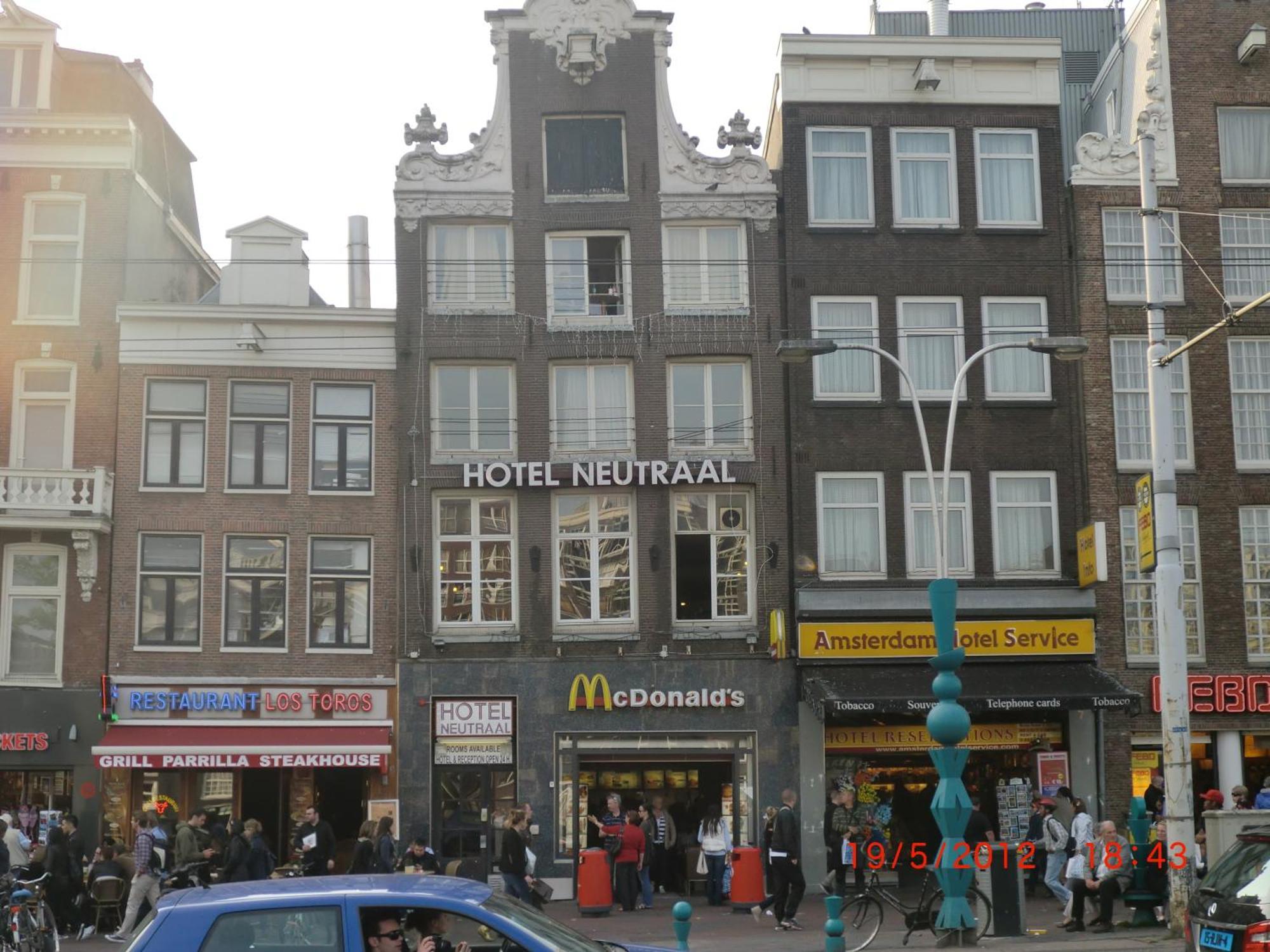 Budget Hotel Neutraal Amsterdam Ngoại thất bức ảnh