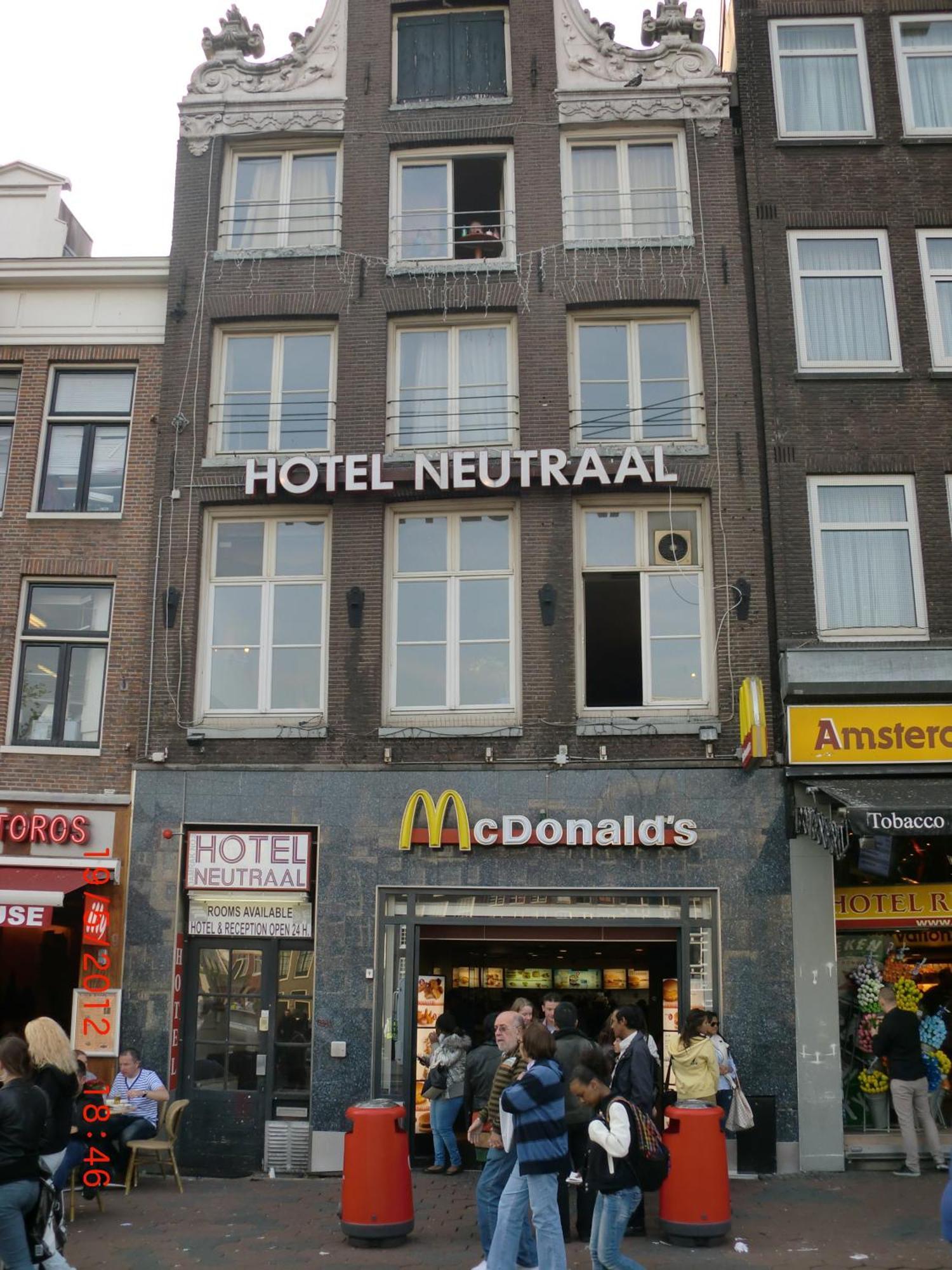Budget Hotel Neutraal Amsterdam Ngoại thất bức ảnh